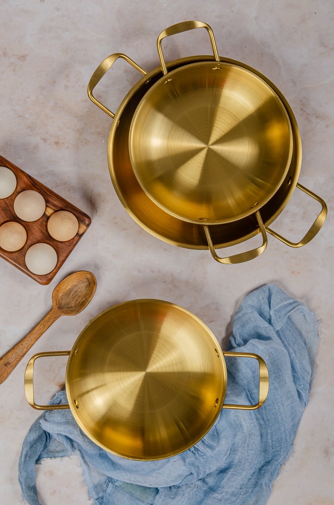 Golden Stainless Pans