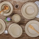 Porcelain Rustic Dinner Set