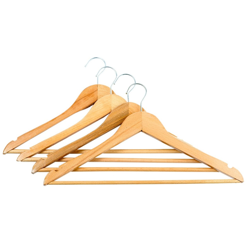 Wooden Hanger 4 pieces Set