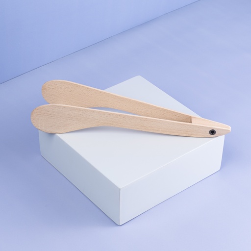 [2233] Natural Wood Food Clip ( Kitchen Tongs )