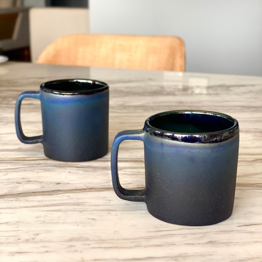 [3055] Navy Mug