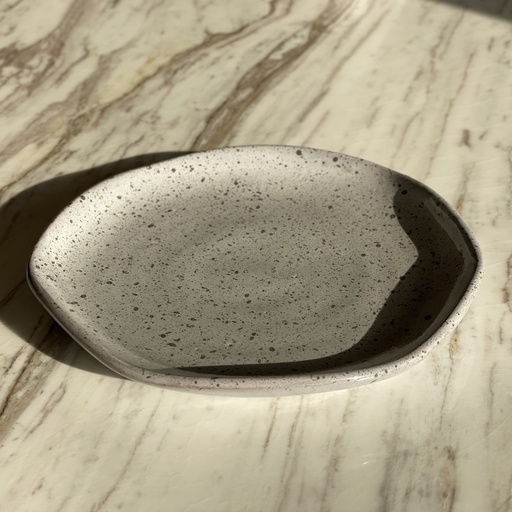 [307] Pottery Space Grey 20 cm Plate